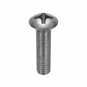 APPROVED VENDOR U51320.025.0100 Machine Screw Oval 1/4-20 X 1 L, 50PK | AB9CLR 2BE83