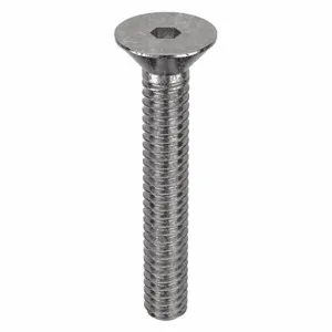 APPROVED VENDOR U51566.006.0037 Socket Cap Screw Flat Stainless Steel 0-80 X 3/8, 100PK | AB8NKQ 26LE35