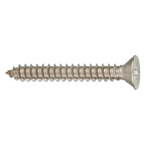 APPROVED VENDOR U51680.016.0125 Metal Screw Flat #8 1 1/4 L, 100PK | AB3YKA 1WA24