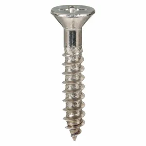 APPROVED VENDOR U51876.016.0075 Wood Screw Flat #8X3/4 L, 100PK | AB9LGV 2DV26