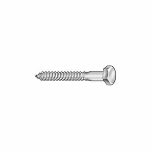 FABORY B51900.025.0300 Hex Head Lag Screw, 3 Inch Length, 18-8 Stainless Steel, 1/4 Inch Size, 625PK | CG7NAL 166X10