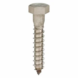 APPROVED VENDOR U51900.037.0200 Hex Lag Screw Stainless Steel 3/8 X 2 L, 25PK | AC8KEU 3AWT8