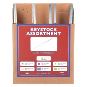 APPROVED VENDOR WWGDISKSZCOV007 Key Stock Kit, 7 Pieces | AE6ZMP 5WA96