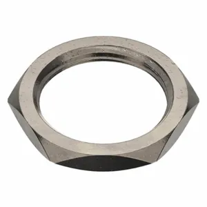 APPROVED VENDOR Z0199 Panel Nut 15/32-32 Hex Brass Nickel, 25PK | AA9YMP 1JLT1