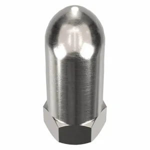 APPROVED VENDOR Z0329-ALU Acorn Nut Aluminium 3/8-16 1-1/4 Inch Diameter | AB4ZXM 20W411