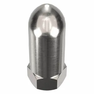 APPROVED VENDOR Z0333-ALU Acorn Nut Aluminium 3/8-16 1-1/4 Inch Diameter | AB4ZXR 20W415