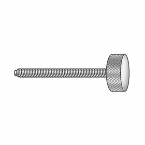 APPROVED VENDOR Z2180 Thumb Screw Knurled 10-24x1 1/4 Inch Ss | AA9YWG 1JUR7