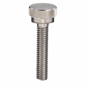 APPROVED VENDOR Z1074-SS Thumb Screw Knurled 1/4-28 18-8 Ss | AC2EYT 2JHX3