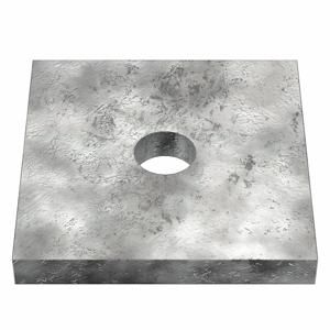 APPROVED VENDOR Z8952D Washer Square Diamond Galvanised Fits 3/8 Inch, 2PK | AA9YWV 1JUV1