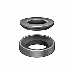 APPROVED VENDOR Z9526SET Spherical Washer Steel M12 24mm Outer Diameter, 2PK | AE6JAC 5TA12