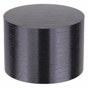 APPROVED VENDOR ZA0246-ALBLK Standoff Cap Round Aluminium 5/8 D X 7/16, 2PK | AE3AQX 5AGT9