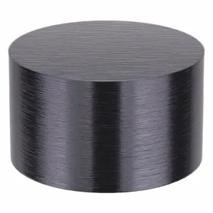 APPROVED VENDOR ZA0249-ALBLK Standoff Cap Round Aluminium 3/4 D X 7/16, 2PK | AE3AQZ 5AGU1