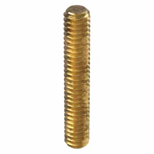 APPROVED VENDOR 56307 Threaded Stud Plain 1/4-20 X 1-1/2, 25PK | AA2NFK 10U580