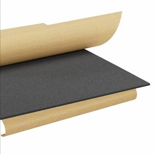 APPROVED VENDOR ZUSA-MCP-45 Polyurethane Sheet, Deformation-Resistant, 3/16 Inch Thick, Black, Open Cell, Smooth | CN2RFV 40-15188-12X12P / 12M715