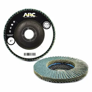 ARC ABRASIVES 10805AF Flp-D Za Fg/Af 4 X 5/8 60 | CN8QFL 30HR42