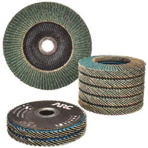 ARC ABRASIVES 10823FF Flap Disc Type 27 4-1/2 Inch 36 Grit | AH4WRU 35NM71