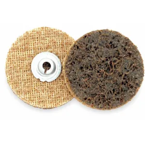 ARC ABRASIVES 59221 Non-Woven Quick Change Disc, TS/TSM Turn-On/Off Type 2, Coarse, Aluminium Oxide | CD3KAL 1GLY6