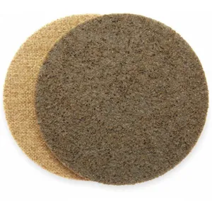 ARC ABRASIVES 62025 8 Inch Non-Woven Hook-and-Loop Sanding Disc, Coarse Grade, Aluminium Oxide | CD2HDT 1GLX3