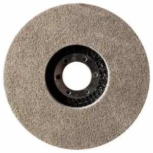 ARC ABRASIVES ZU4550F2182 Non-Woven Depressed Center Disc, 4 1/2 Inch x 7/8 in, Aluminum Oxide, Medium | CN8PXZ 804C05