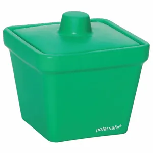 ARGOS TECHNOLOGIES 04393-54 Ice Pan, Ethylene Vinyl Acetate, Green, 5.5 Inch Overall Height | CE9ZRJ 55NV60