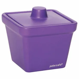 ARGOS TECHNOLOGIES 04393-57 Ice Pan, Ethylene Vinyl Acetate, Purple, 5.5 Inch Overall Height | CE9ZRF 55NV61