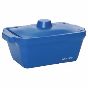 ARGOS TECHNOLOGIES 04393-64 Ice Pan, Ethylene Vinyl Acetate, Blue, 7 Inch Overall Height | CE9ZRK 55NV62