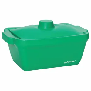 ARGOS TECHNOLOGIES 04393-66 Ice Pan, Ethylene Vinyl Acetate, Green, 7 Inch Overall Height | CE9ZRG 55NV63