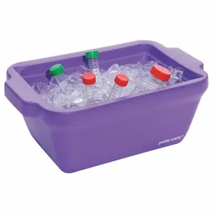 ARGOS TECHNOLOGIES 04393-69 Ice Pan, Ethylene Vinyl Acetate, Purple, 7 Inch Overall Height | CE9ZRD 55NV64