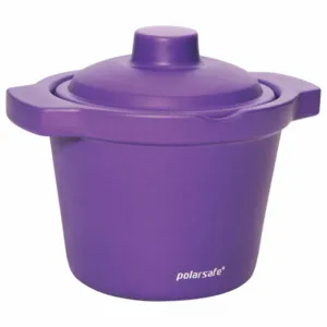 ARGOS TECHNOLOGIES 04394-06 Ice Bucket, Ethylene Vinyl Acetate, Purple, 9.5 Inch Overall Height | CE9ZRP 55NV73