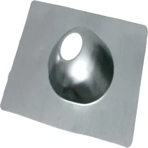 ARLINGTON INDUSTRIES 625 Roof Flashing, 14.5 x 10.75 Inch Size, 10Pk, Galvanized Steel | BK3CBK