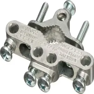 ARLINGTON INDUSTRIES 720GB5 Grounding Bridge Clamp, 3.413 x 1.54 Inch Size, 25Pk, Zinc | BK3CCC