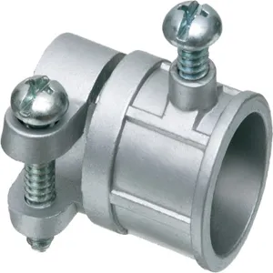 ARLINGTON INDUSTRIES 861 Combination Coupling, 1.65 x 1.4 Inch Size, 25Pk, Zinc | BK3CMU