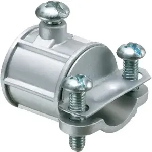 ARLINGTON INDUSTRIES 8600 Combination Coupling, 1.164 x 1.068 Inch Size, 50Pk, Zinc | BK3CMD