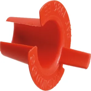 ARLINGTON INDUSTRIES AS8 Anti-Short Bushing, 2.6 x 2.6 Inch Size, 10Pk, Plastic | BK3CPF