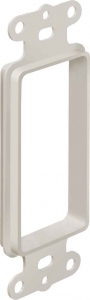 ARLINGTON INDUSTRIES CED13BL Cable Entrance Plate, 4.111 x 1.45 Inch Size, Plastic | BK3CQW