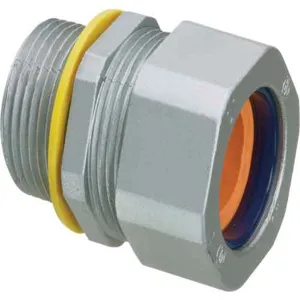 ARLINGTON INDUSTRIES CG100875 Cord Connector, 2.15 x 1.37 Inch Size, 5Pk, Zinc | BK3CRN