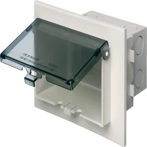 ARLINGTON INDUSTRIES DBHB1C Enclosure Box, 4.934 x 7.186 Inch Size, Plastic | BK3CTQ