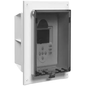 ARLINGTON INDUSTRIES DBLVR2C Keypad Enclosure Box, 7.159 x 6.888 Inch Size, Plastic | BK3CUR