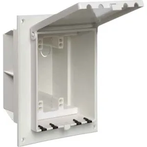 ARLINGTON INDUSTRIES DBLVR2W Keypad Enclosure Box, 7.159 x 6.888 Inch Size, Plastic | BK3CVE