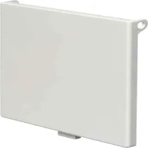 ARLINGTON INDUSTRIES DBV2W Enclosure Box Cover, 6.064 x 5.41 Inch Size, 10Pk, Plastic | BK3CVC