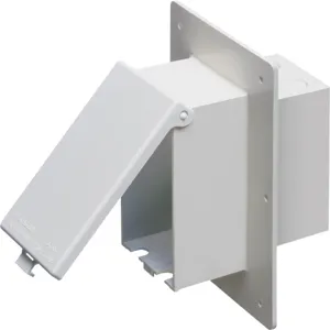 ARLINGTON INDUSTRIES DBVME1C Enclosure Box, 8 x 5.75 Inch Size, Plastic | BK3CVR