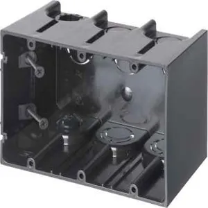 ARLINGTON INDUSTRIES F103GC Outlet Box, 5.93 x 3.74 Inch Size, 25Pk, Plastic | CD6XDU