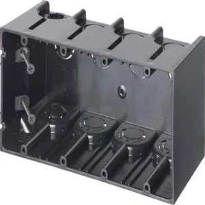 ARLINGTON INDUSTRIES F104GC Outlet Box, 7.74 x 3.74 Inch Size, 10Pk, Plastic | CD6XDW