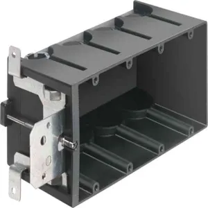 ARLINGTON INDUSTRIES FA104 Outlet Box, 3.875 x 4.8 Inch Size, 10Pk, Plastic | BK3DCP