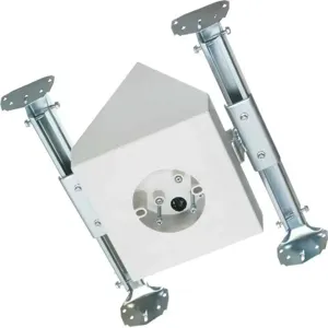 ARLINGTON INDUSTRIES FBX900 Fan And Fixture Mounting Box, 2.3 x 13.2 Inch Size, Plastic | BK3DEK