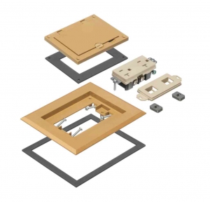 ARLINGTON INDUSTRIES FLBC8510CA Floor Box Frame Kit, 4.26 x 3.26 Inch Size | CD6WTL