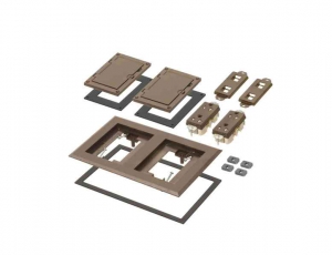 ARLINGTON INDUSTRIES FLBC8520BR Floor Box Frame Kit, 6.094 x 9.288 Inch Size | CD6WTG