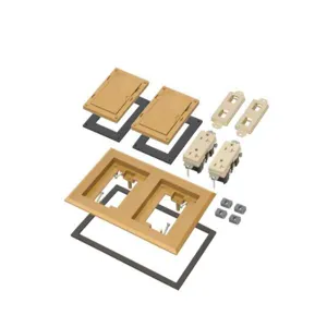 ARLINGTON INDUSTRIES FLBC8520CA Floor Box Frame Kit, 6.094 x 9.288 Inch Size | CD6WTN