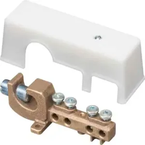 ARLINGTON INDUSTRIES GBB5250 Intersystem Grounding Bridge, 1.869 x 5.462 Inch Size | BK3DPX