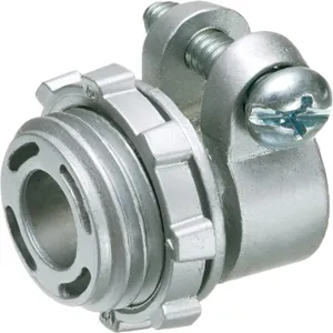 ARLINGTON INDUSTRIES L42 Squeeze Connector, 1.155 x 1.155 Inch Size, 50Pk, Zinc | BK3DWK